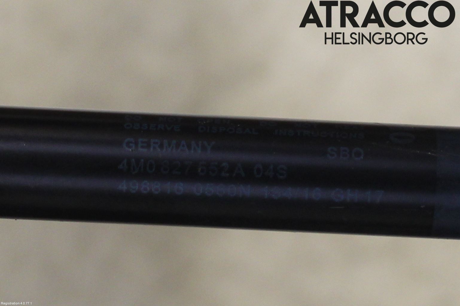 Audi Q7/SQ7 Gasfjäder Baklucka