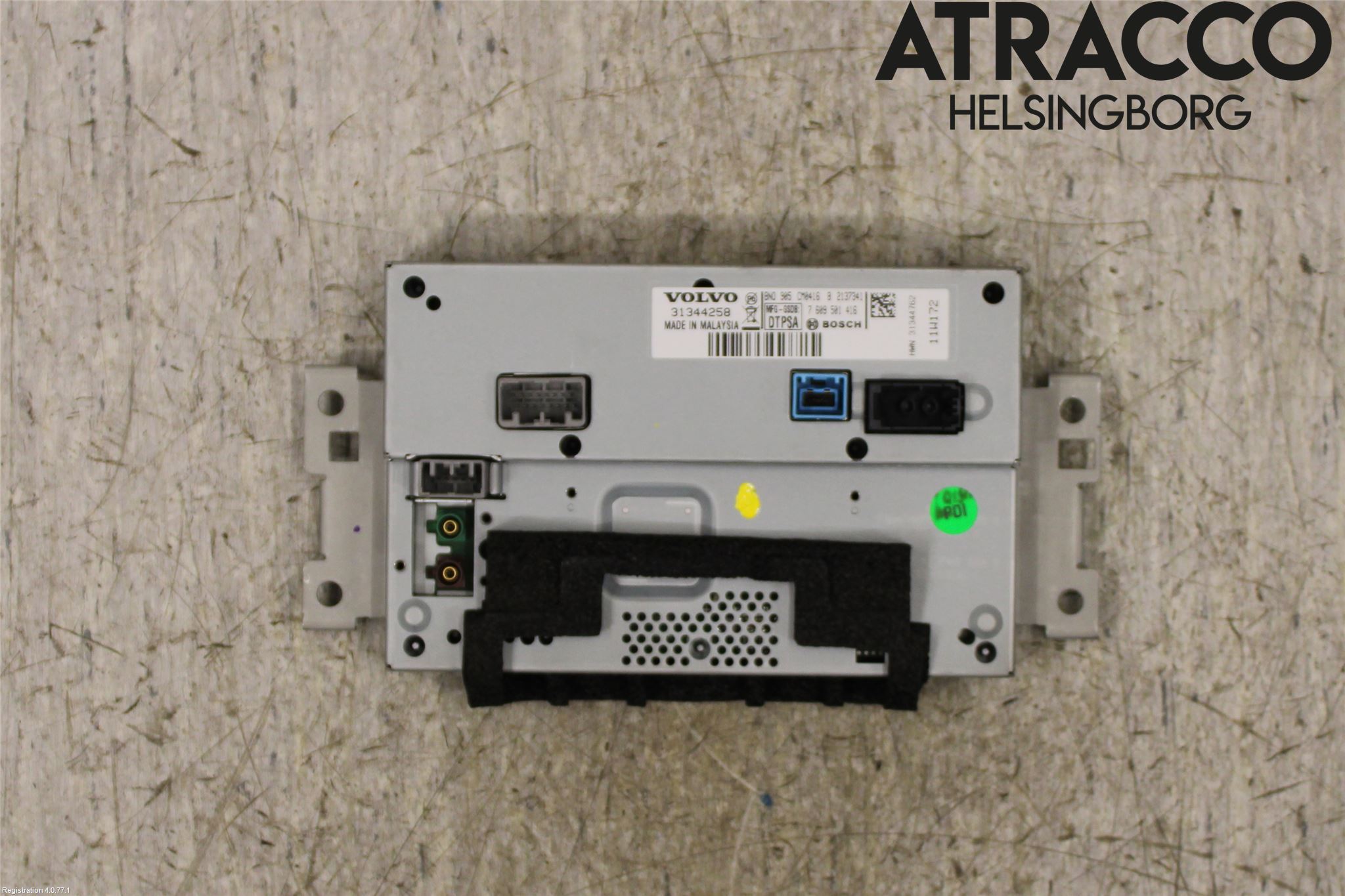 Volvo V60 11-13 Multifunktionsdisplay