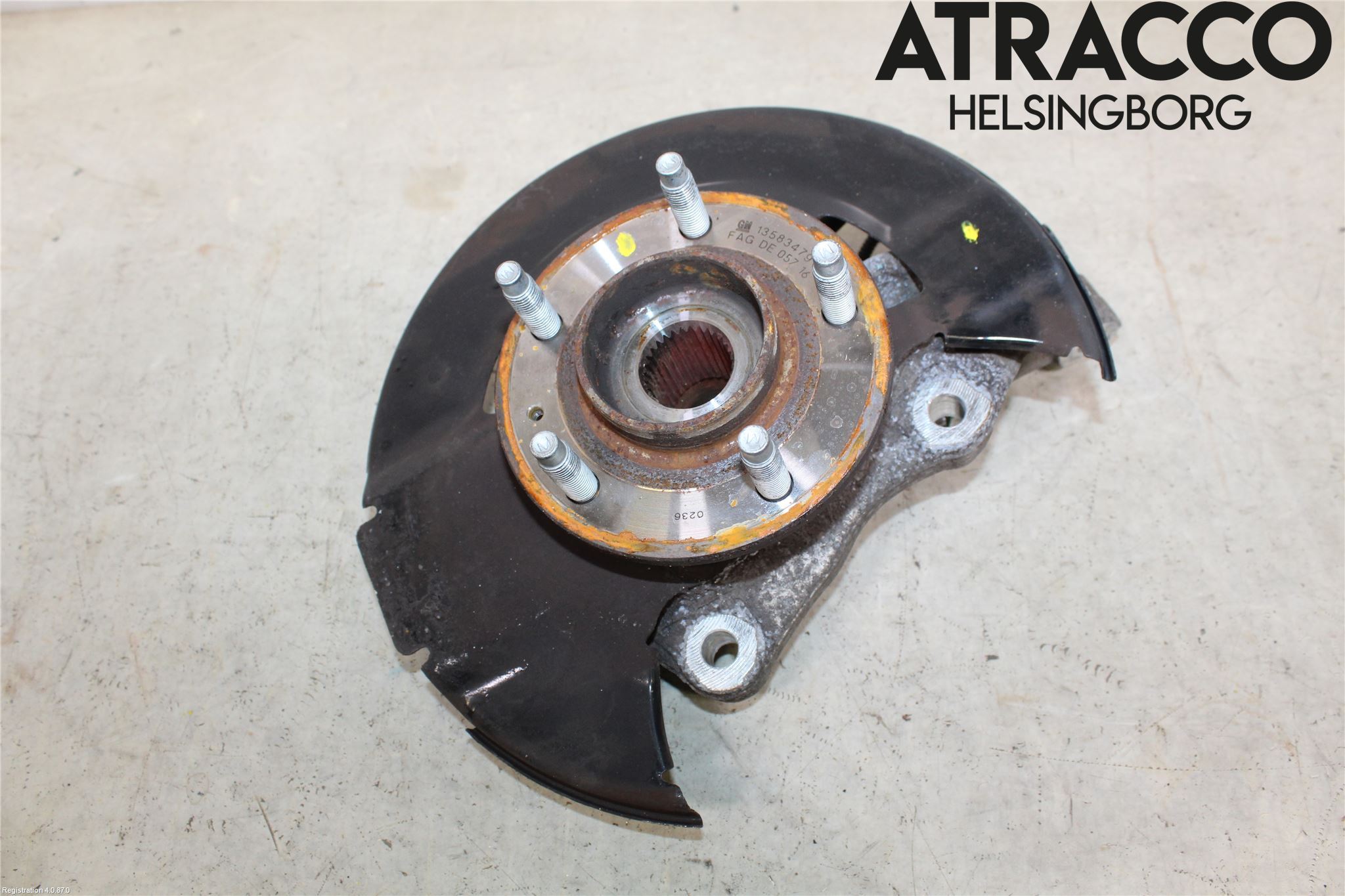 Opel ZAFIRA C 12-19 Styrspindel Lagerhus Hö