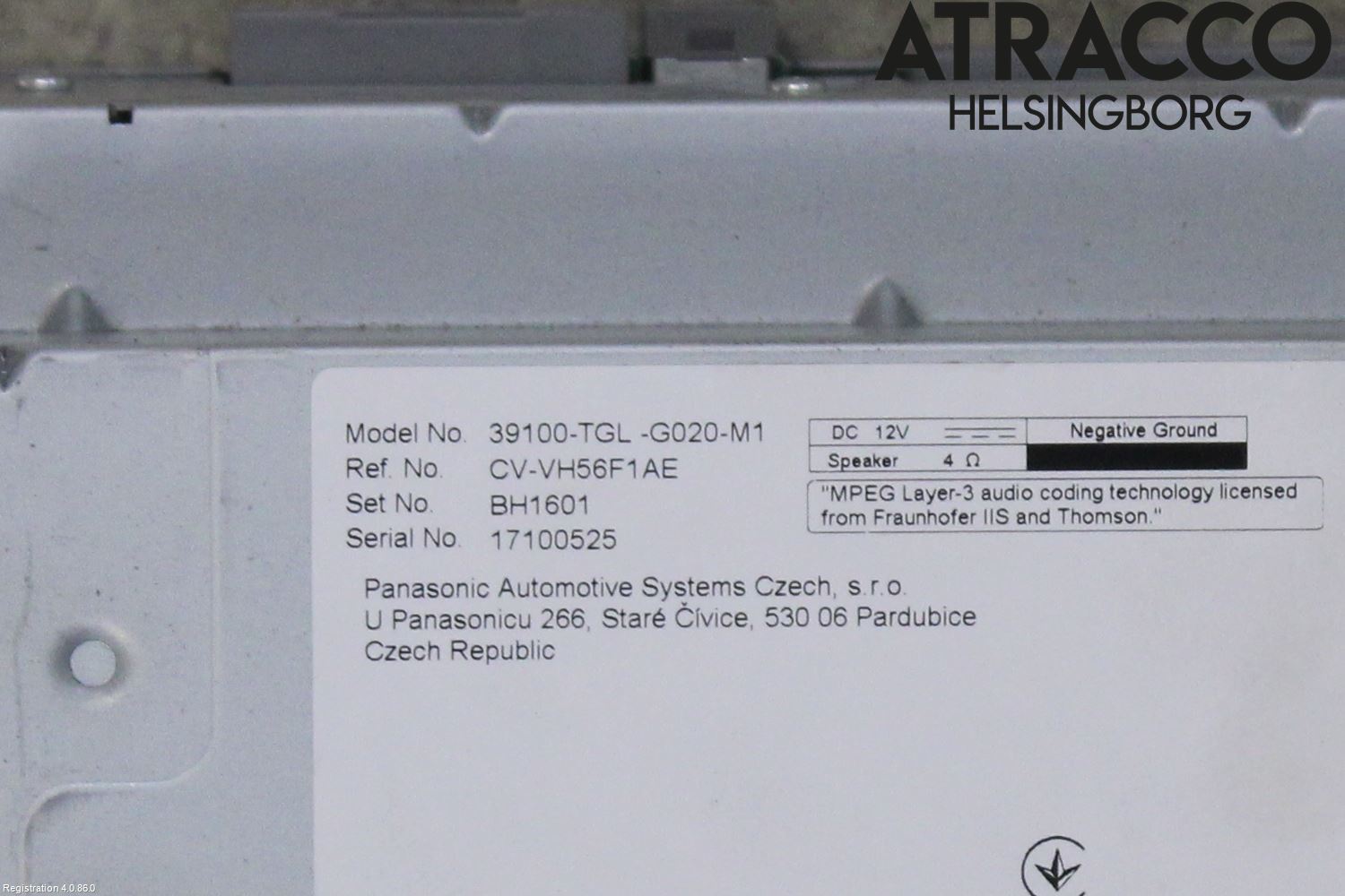 Honda CIVIC 17-22 Cd Radio - Multimediapanel