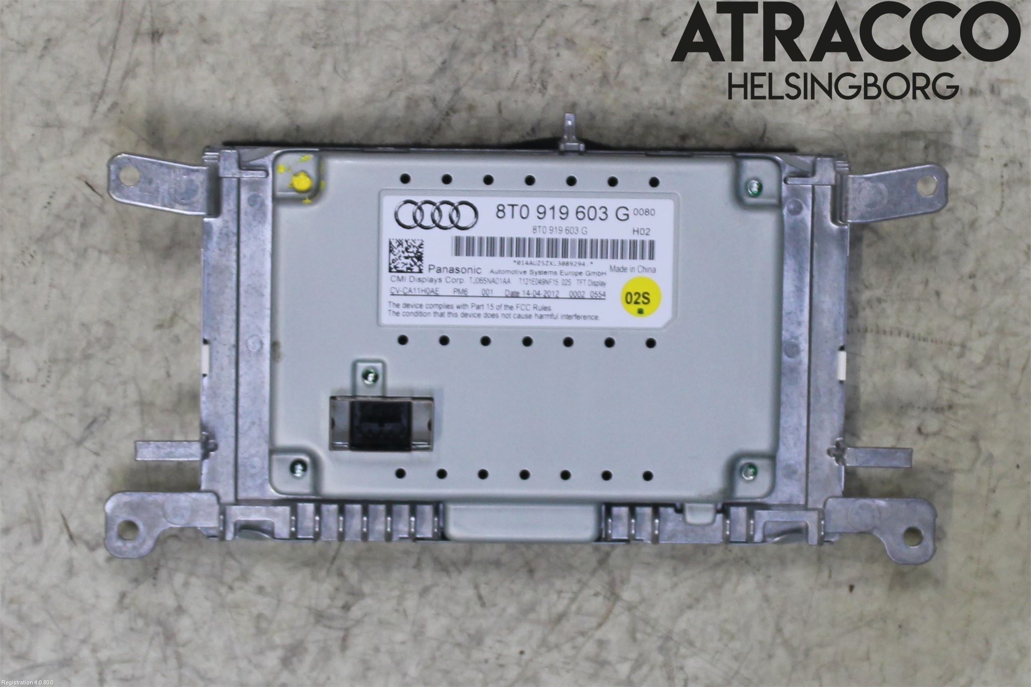 Audi A4 12-15 Multifunktionsdisplay