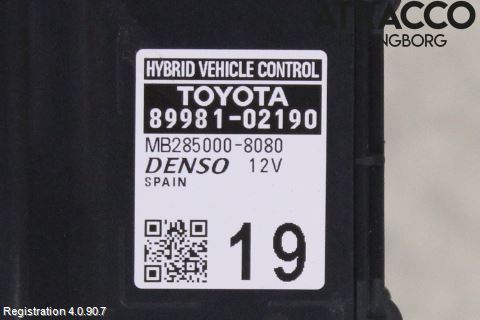 Toyota COROLLA 19- Styrenhet Övrigt