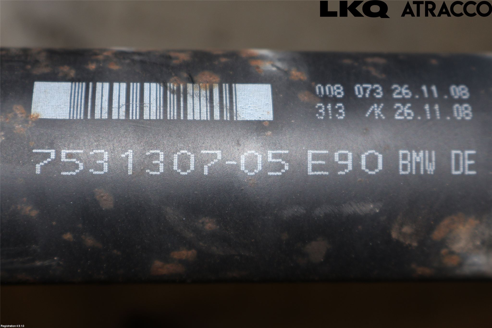 BMW 3 E92/93 Coupé/Cab 05-14 Mellanaxel Komp