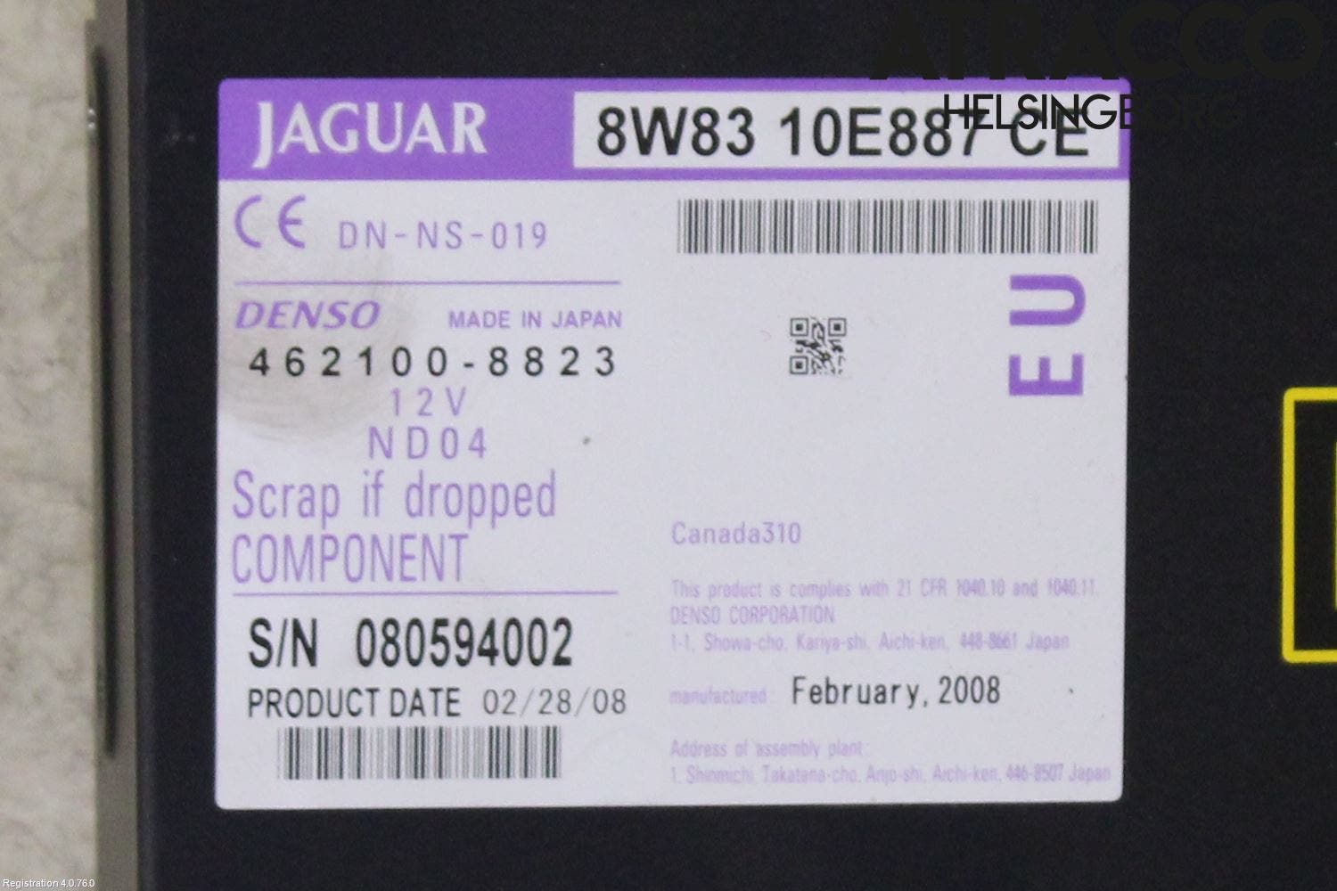 Jaguar XF 08-15 Gps Navigator