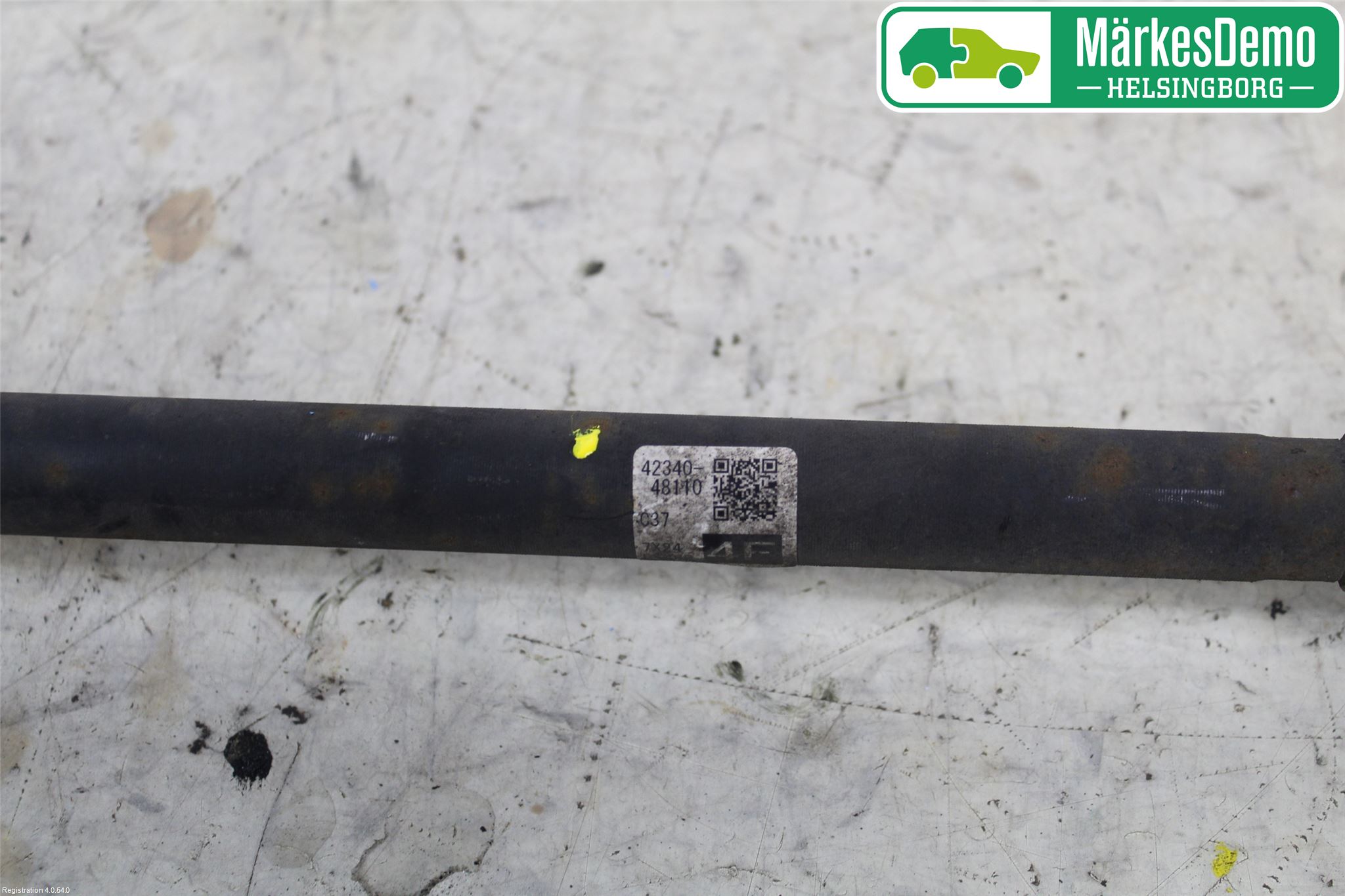 Toyota RAV4 13-18 Drivaxel Bak Vänster