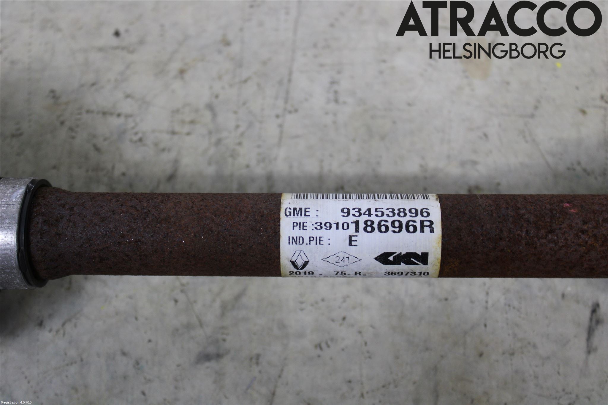 Opel VIVARO 15-19 Drivaxel Fram Vänster