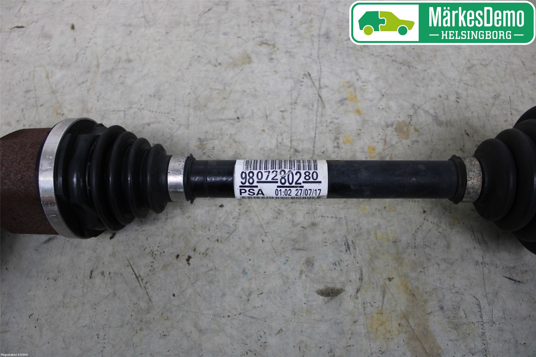 Peugeot 2008 13-20 Drivaxel Fram Vänster