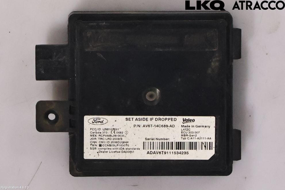 Ford FOCUS 11-14 Sensor Aktivt Kollisionsskydd