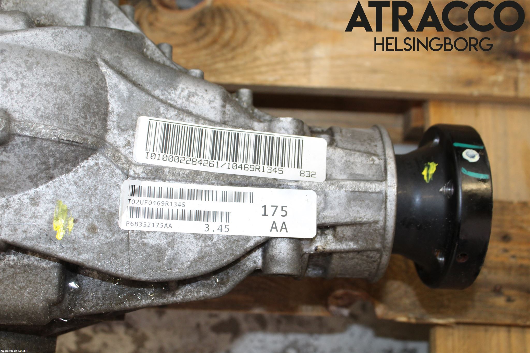 Jeep GRAND CHEROKEE 10-20 Framvagn Diffrential