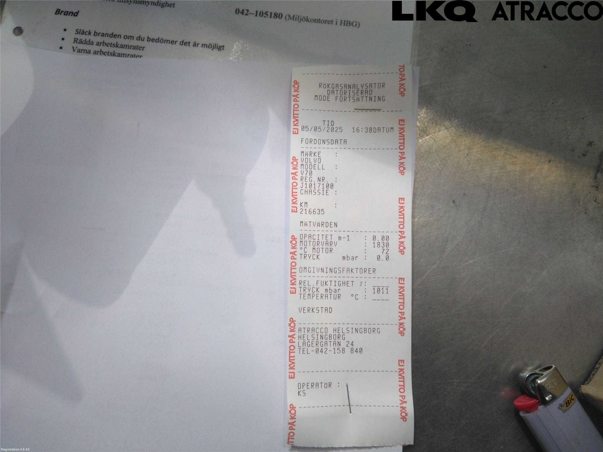 Volvo V70 08-13 Motor Diesel