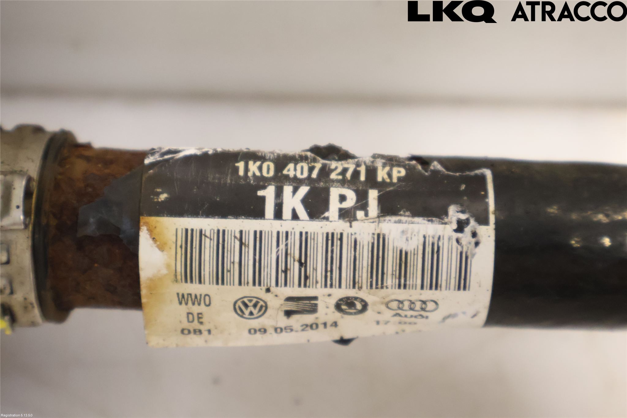 Skoda YETI Drivaxel Fram Vänster