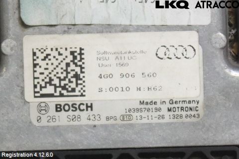 Audi A6/S6 4G 11-18 Styrenhet Insprut Bensin