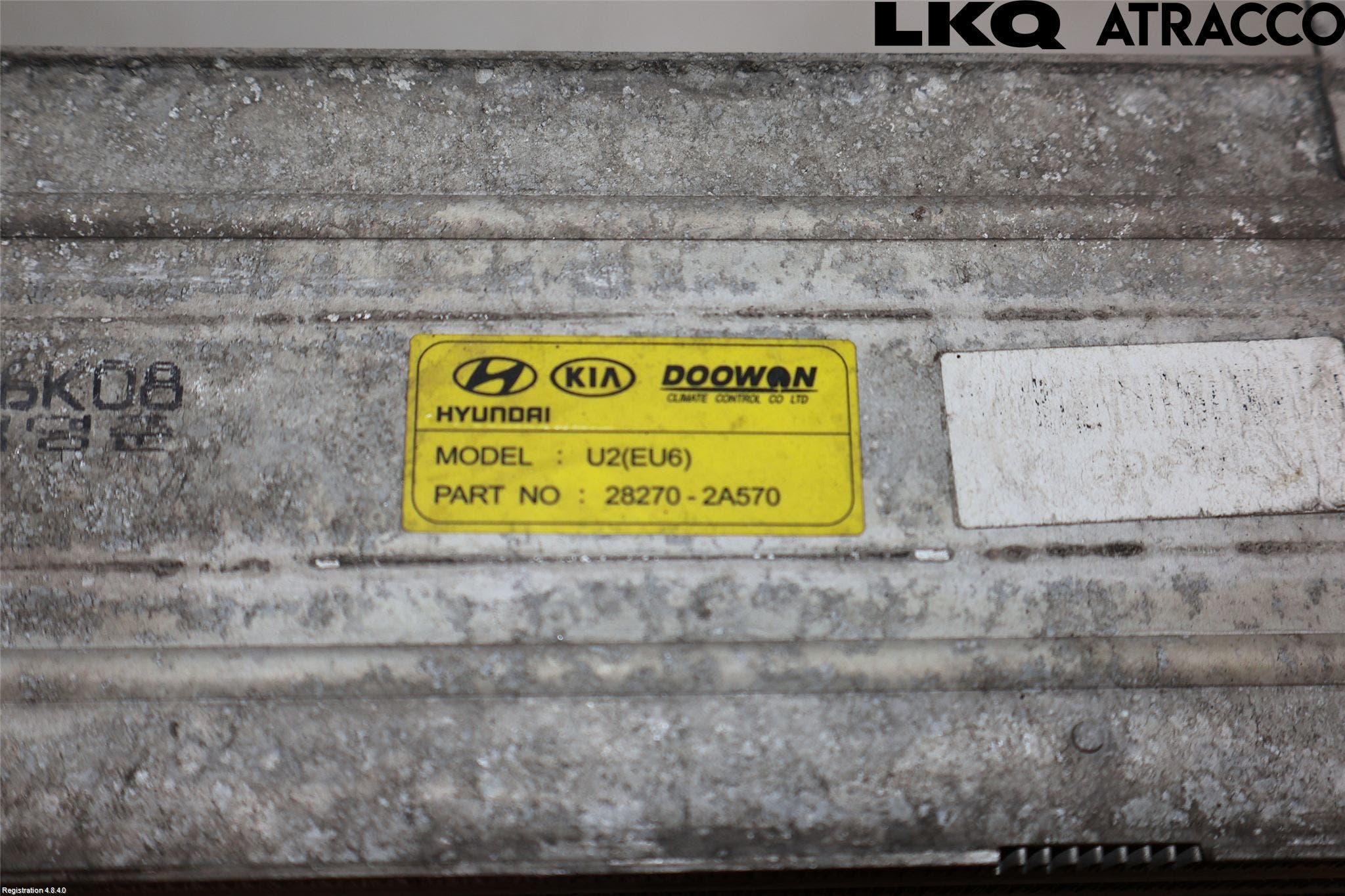 Kia CEED 12-18 Laddluft-Intercooler Kyl