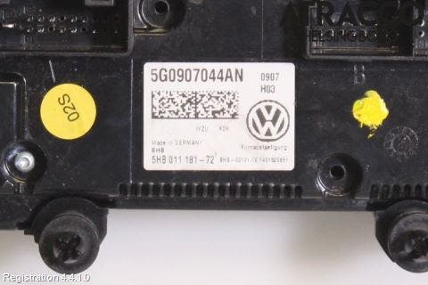 Volkswagen VW GOLF SPORTSVAN 15-20 Ac Styrenhet Ac Manöveren