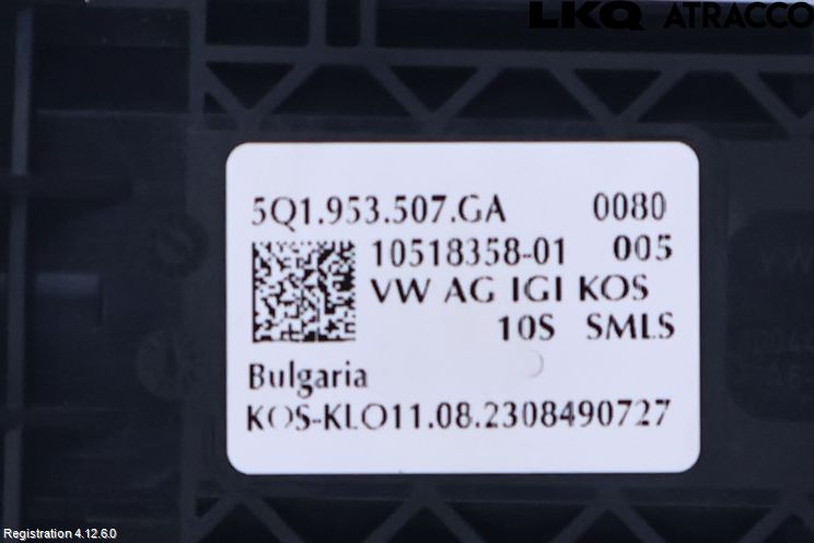 Volkswagen VW GOLF / E-GOLF VIII 20- Spakcentral