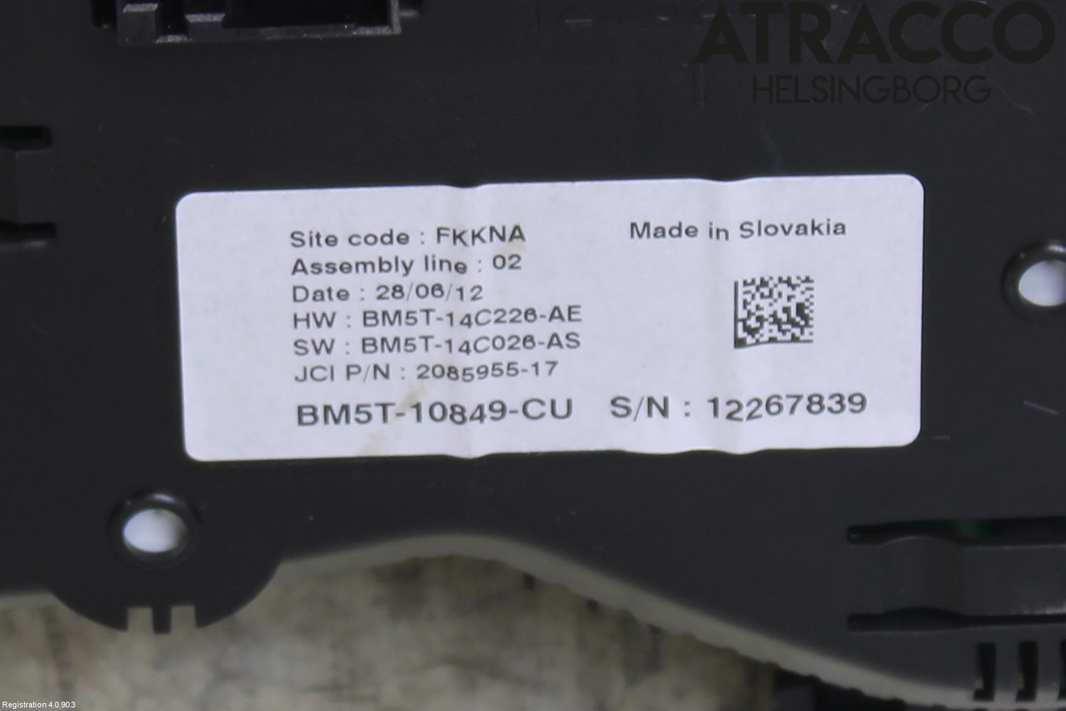 Ford GRAND C-MAX  11-14 Instrument Komb