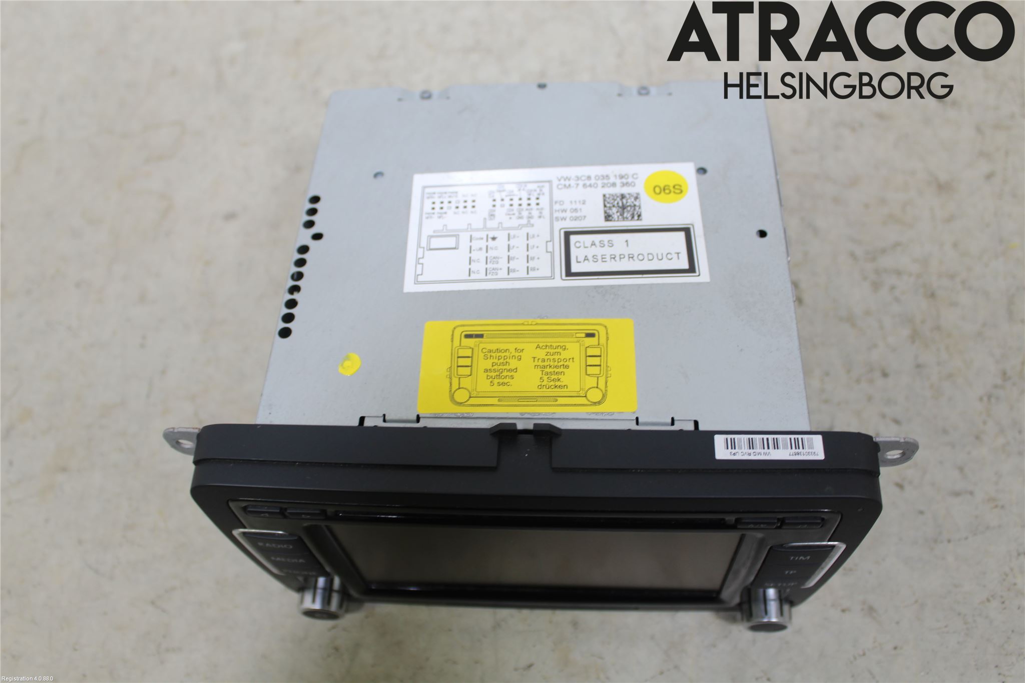 Volkswagen VW TIGUAN 07-16 Cd Radio - Multimediapanel