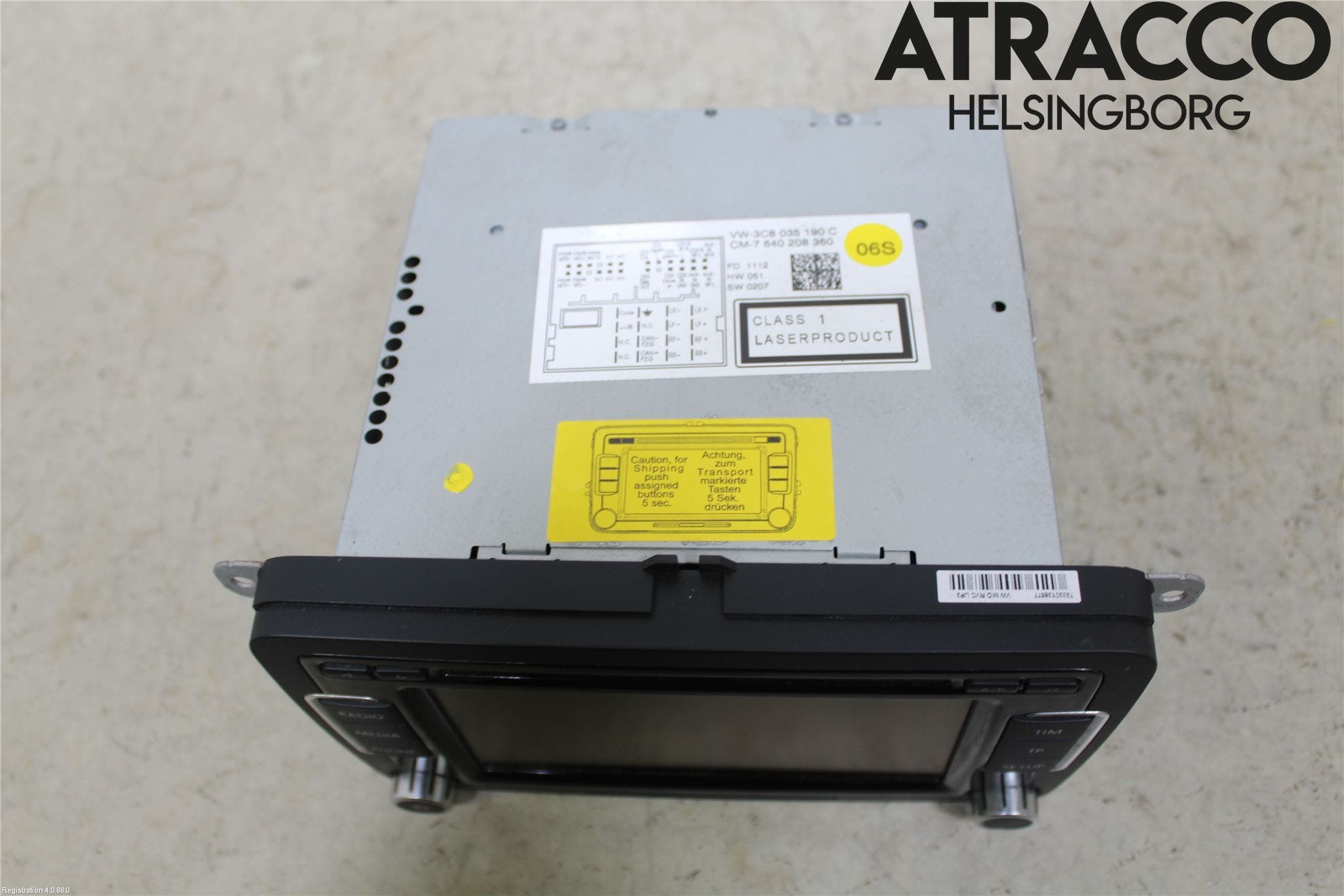 Volkswagen VW TIGUAN 07-16 Cd Radio - Multimediapanel