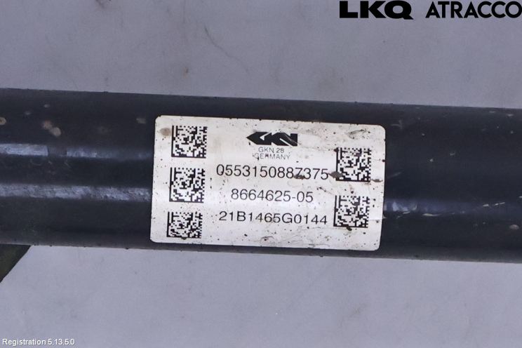 BMW 5 G30/G31/F90 17-23 Drivaxel Bak Vänster