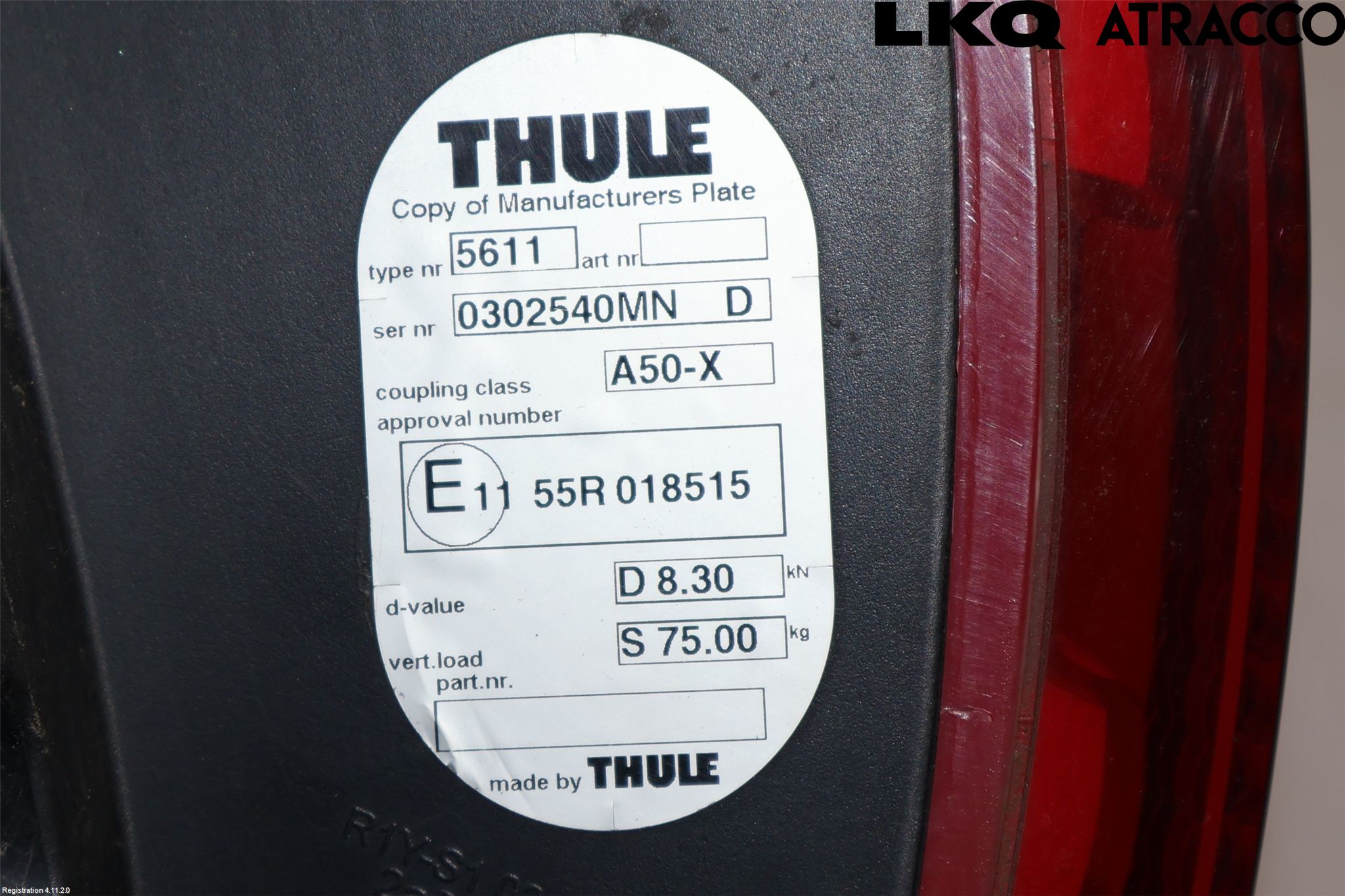 Kia CEED 12-18 Bakljus Höger