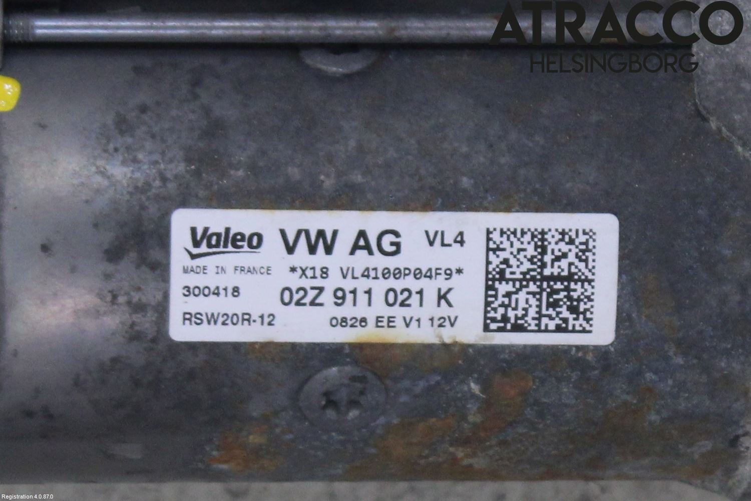 Volkswagen VW PASSAT 15-19 Startmotor Diesel
