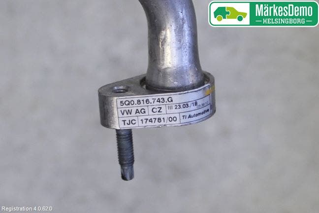 Volkswagen VW GOLF / E-GOLF VII 13-20 Ac Slang-Rör