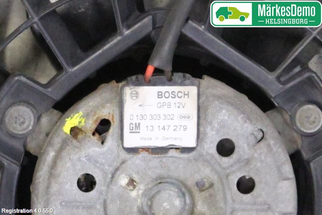 Opel ASTRA H 04-12 Kylfläkt El