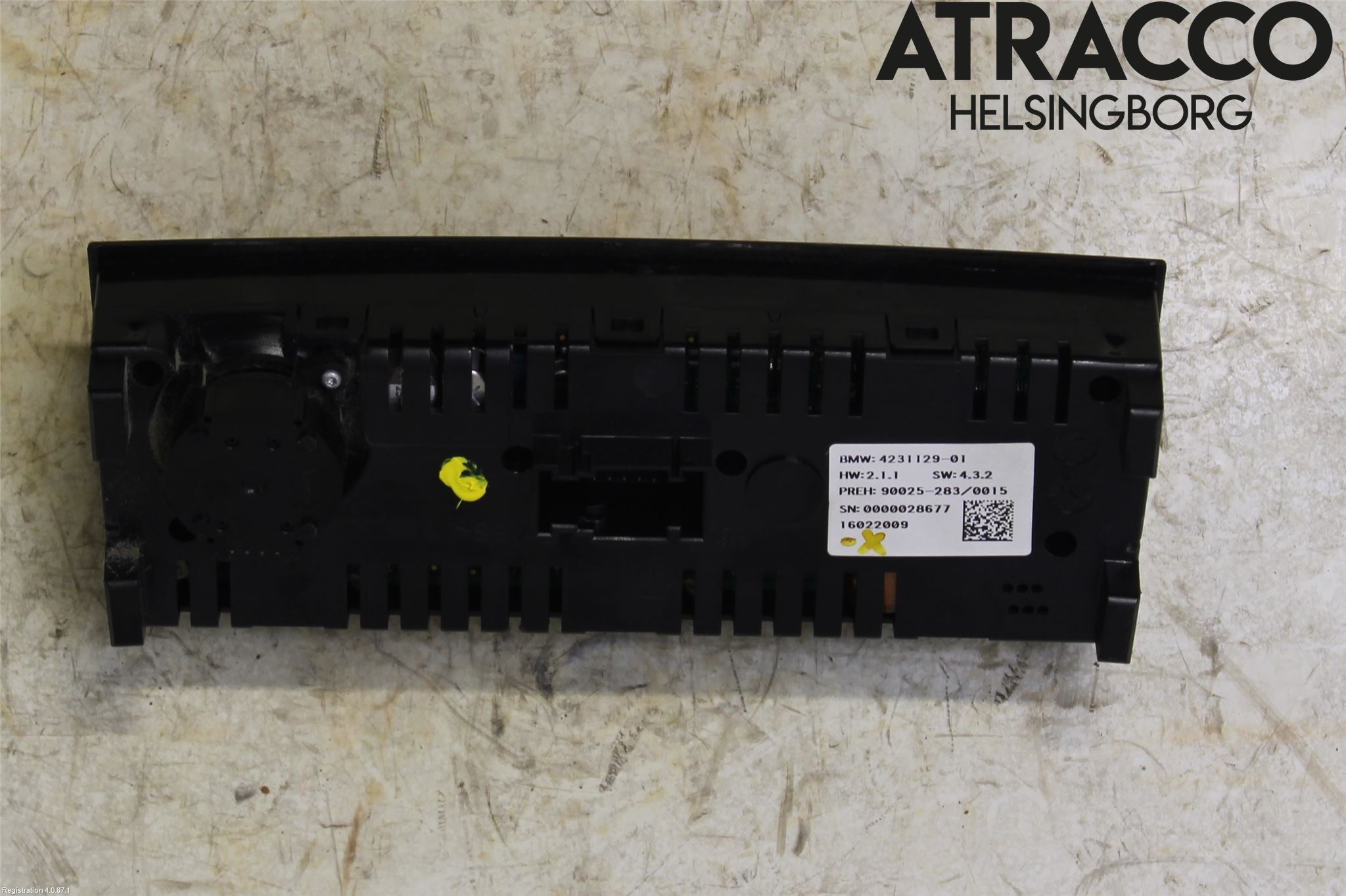 BMW 7 F01/02/03/04 09-15 Ac Styrenhet Ac Manöveren