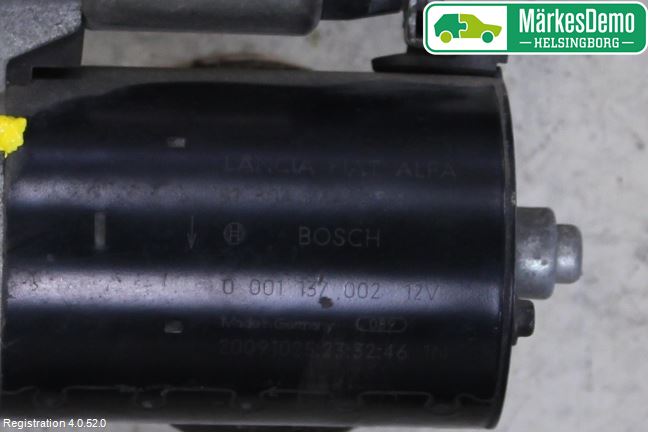 Fiat PUNTO EVO 10-12 Startmotor