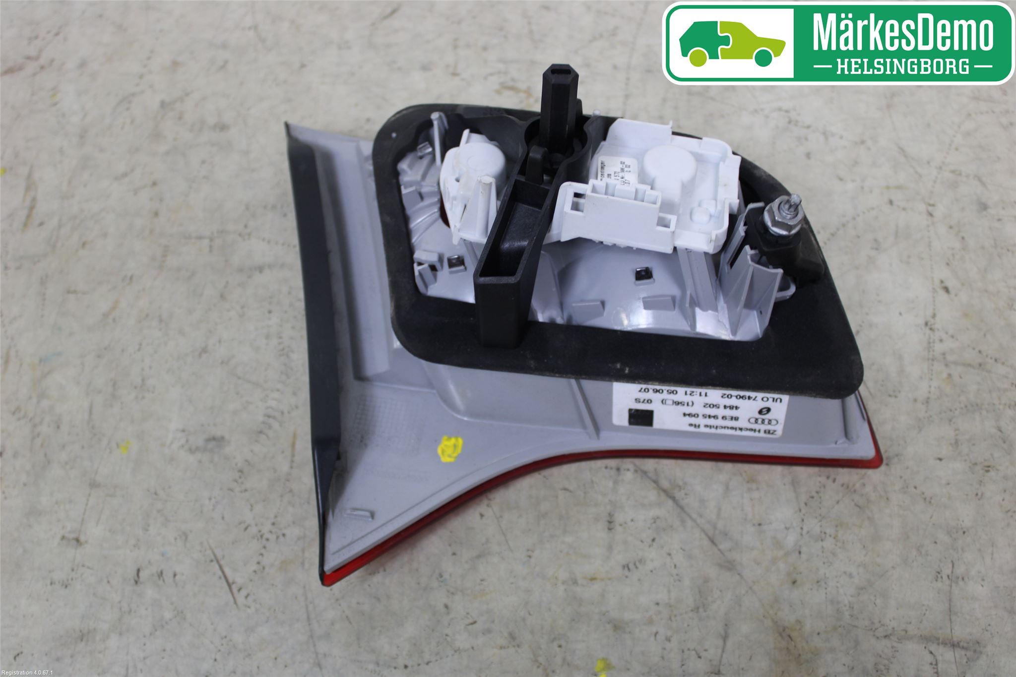 Audi A4/S4 05-07 Bakljus Lucka Hö