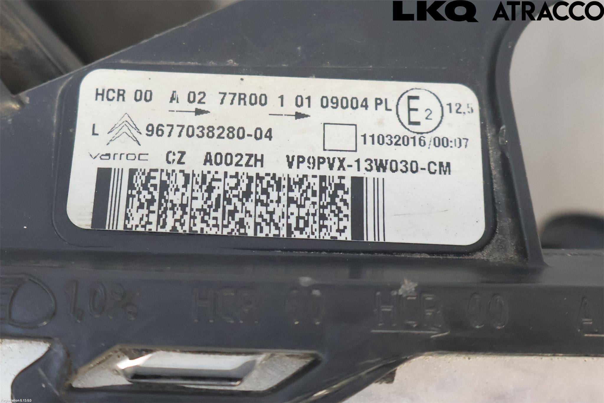 Citroen C3 10-17 Strålkastare Vänster