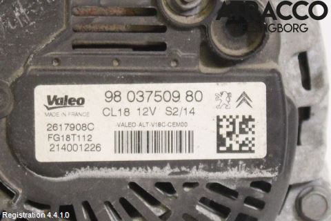 Peugeot 508 11-18 Generator