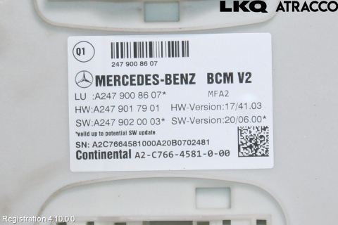 Mercedes-Benz MB B-KLASS (W247) 19- Komfort Styrdon