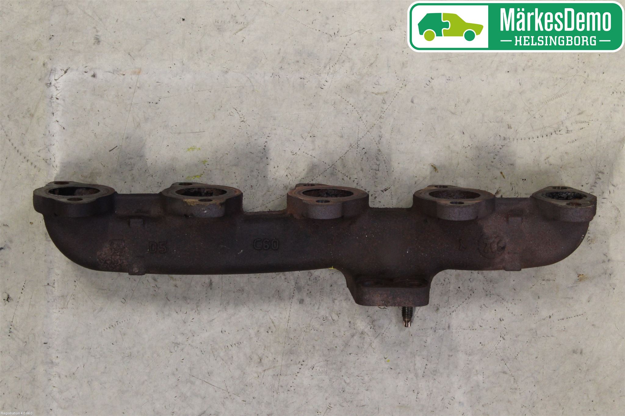 Peugeot PARTNER 08-15 Grenrör Avgas