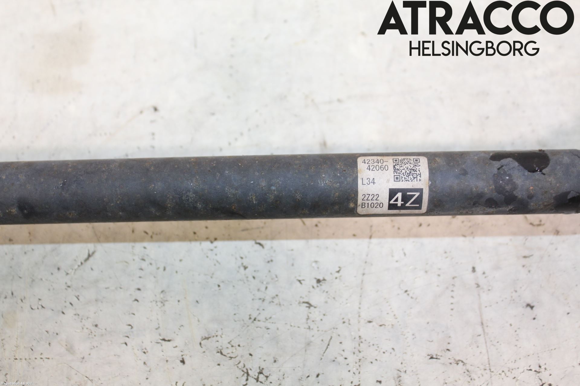 Toyota RAV4 19- Drivaxel Bak Vänster