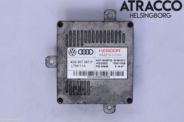 Audi A3/S3 8V 13-20 Styrenhet Strålkastare