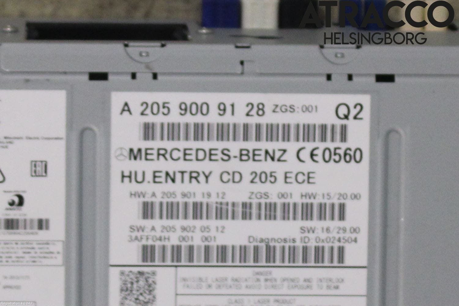 MB GLC-KLASS (X253/C253) 15-22 Cd Radio - Multimediapanel