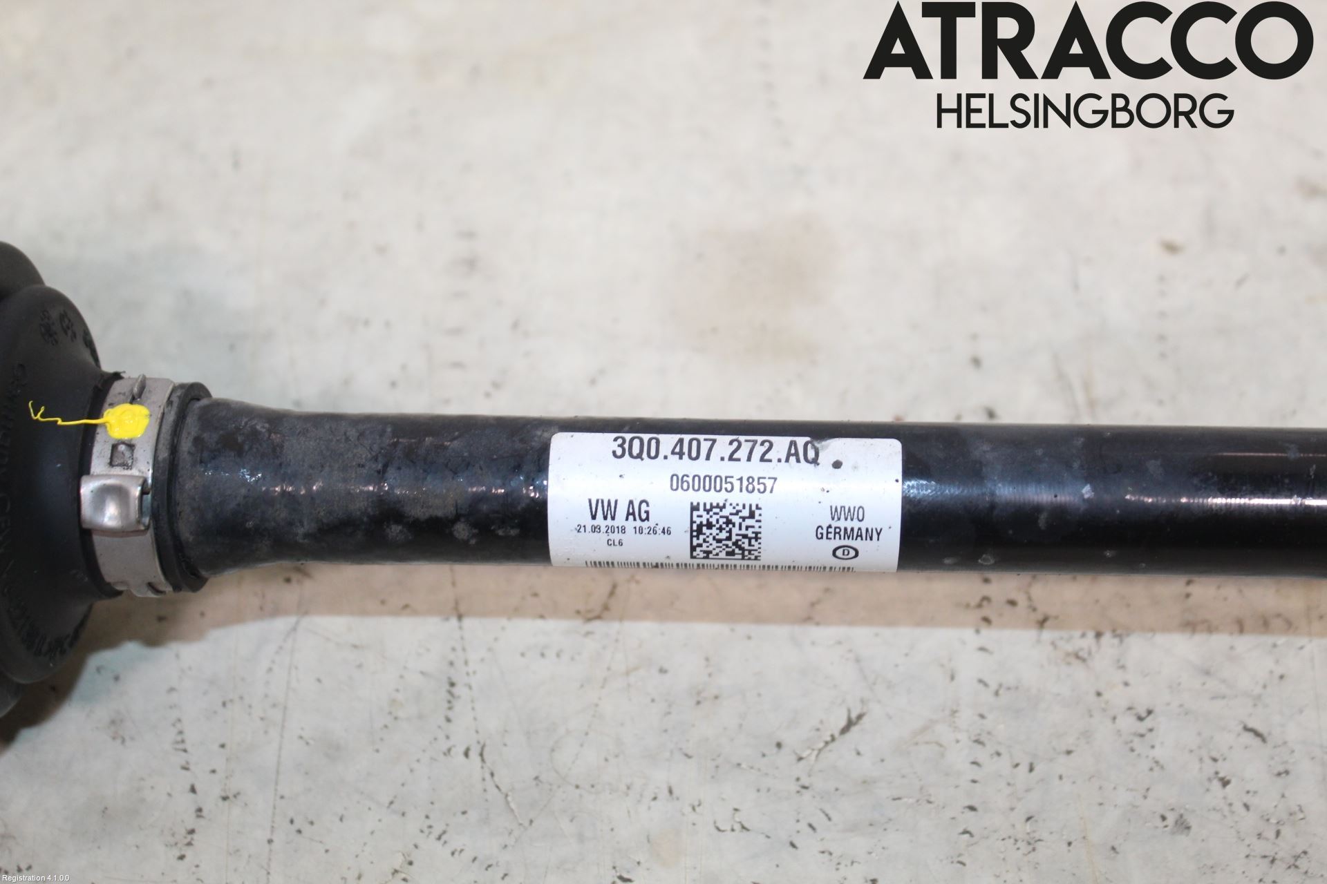 Volkswagen VW PASSAT 15-19 Drivaxel Fram Höger