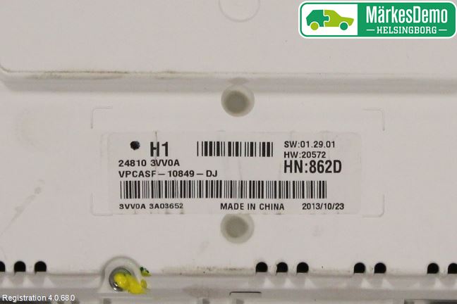 Nissan NOTE E12 14-20 Instrument Komb