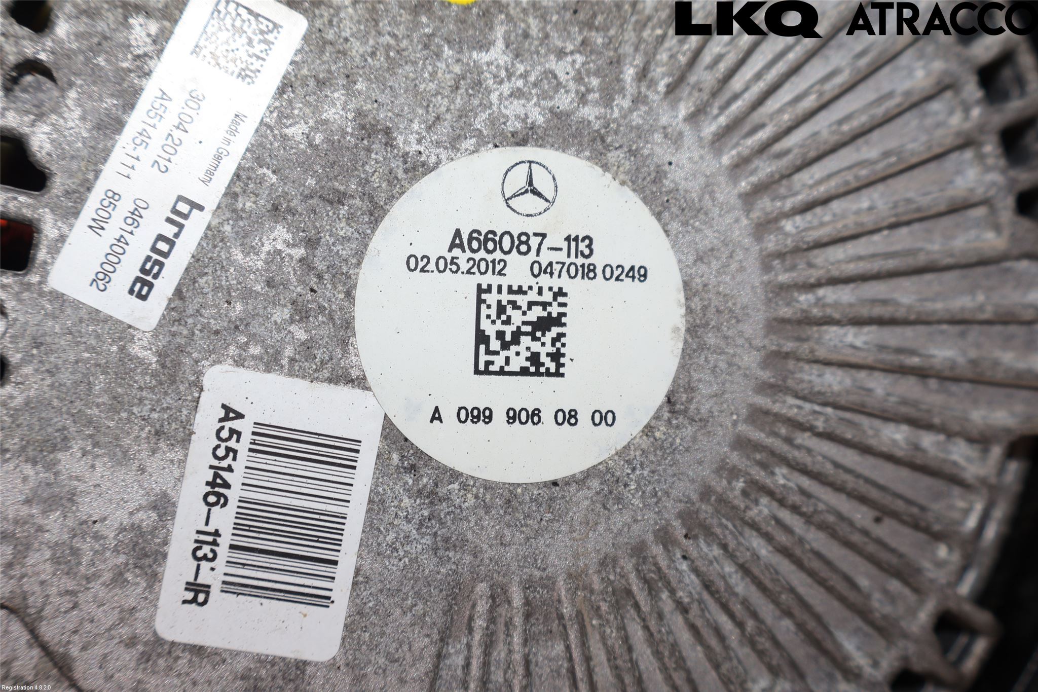Mercedes-Benz MB ML/GLE-KLASS (W166) 12-18 Kylfläkt El