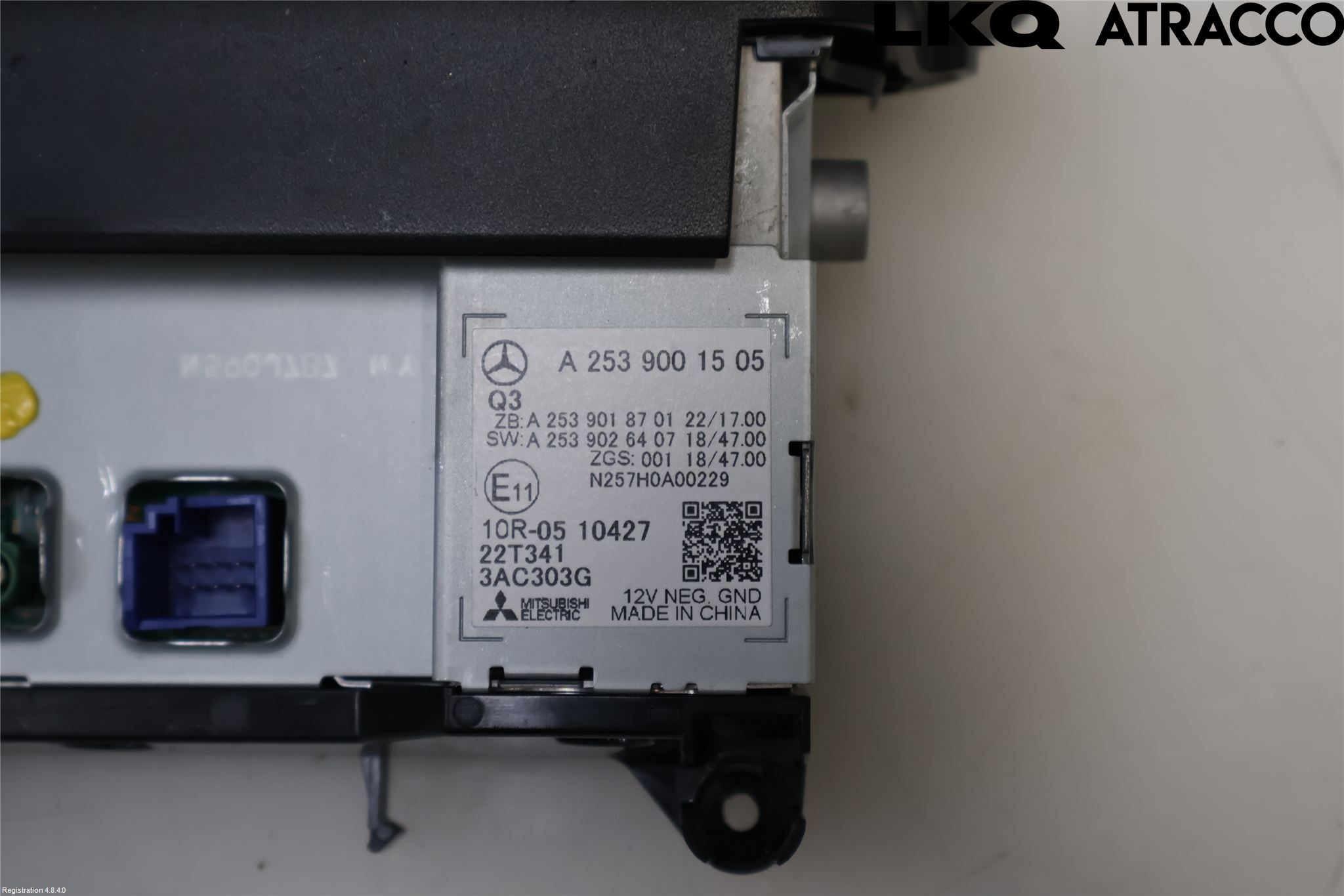 Mercedes-Benz MB CITAN/EQT (W420) 22- Multifunktionsdisplay