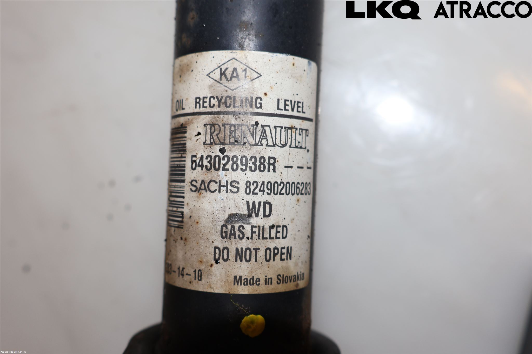 Dacia DOKKER 13- Fjäderben Fram Höger