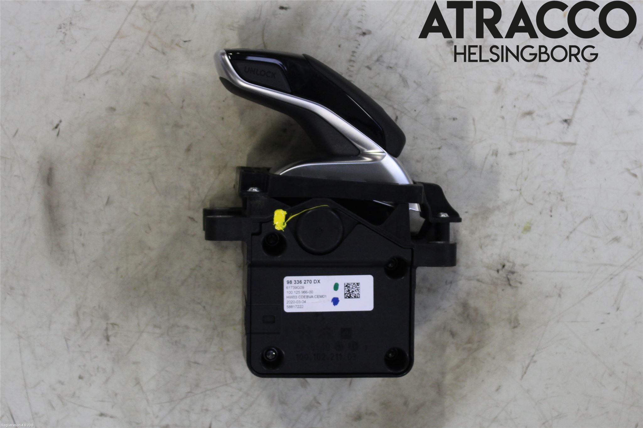 Peugeot 208/E-208 20- Växelspak