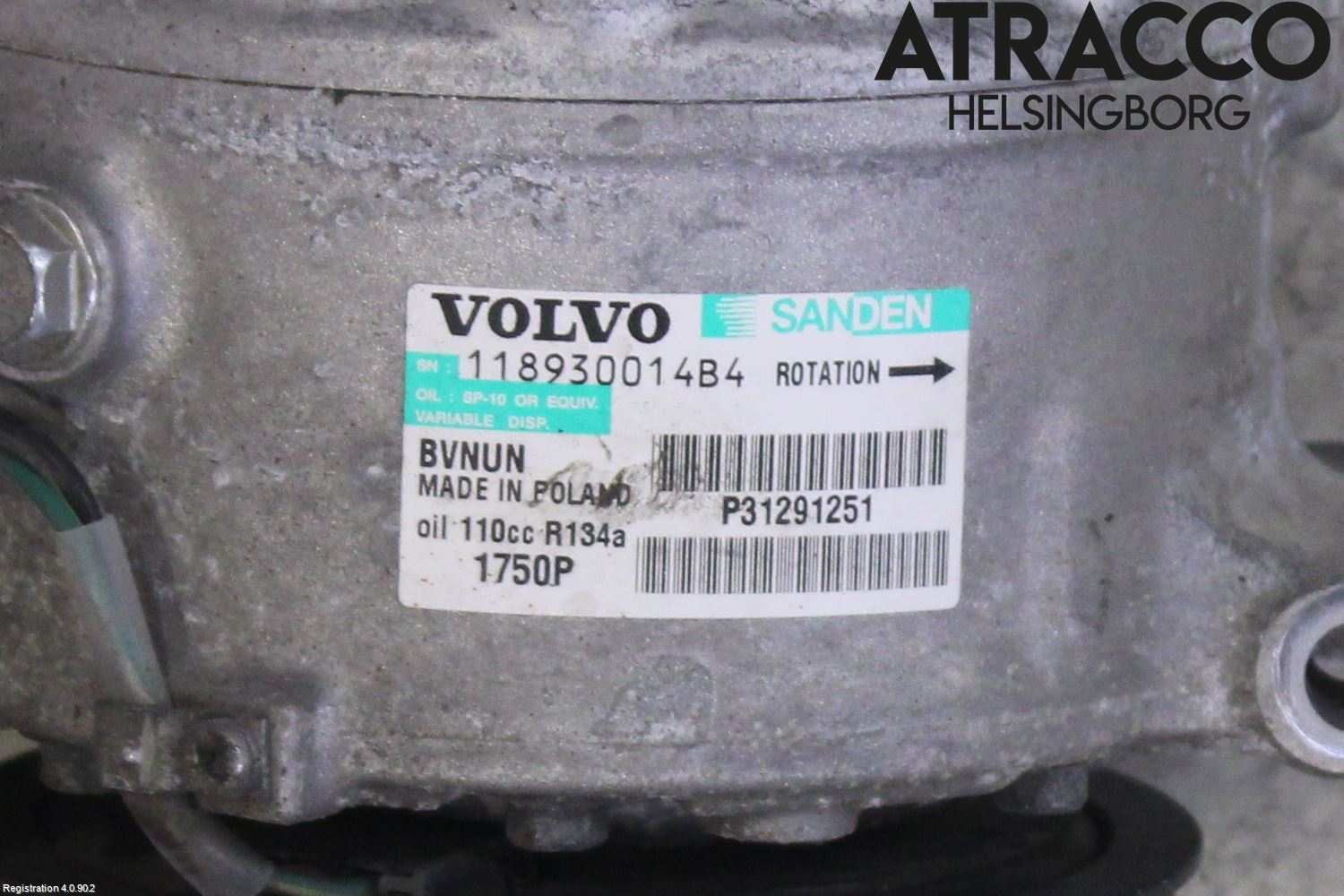 Volvo V40 12-19 Ac Kompressor