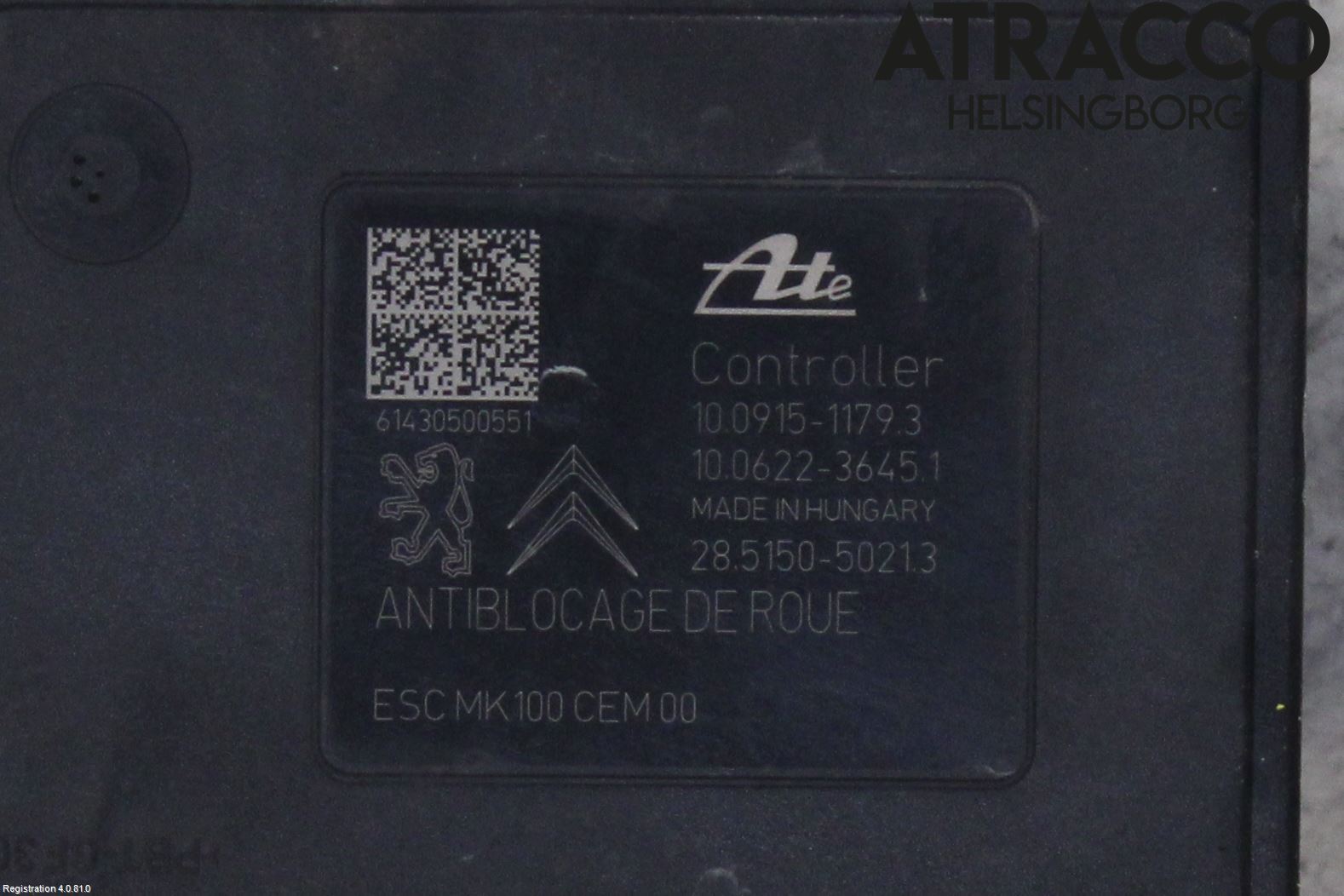 Citroen C3 10-17 Abs Hydraulaggregat