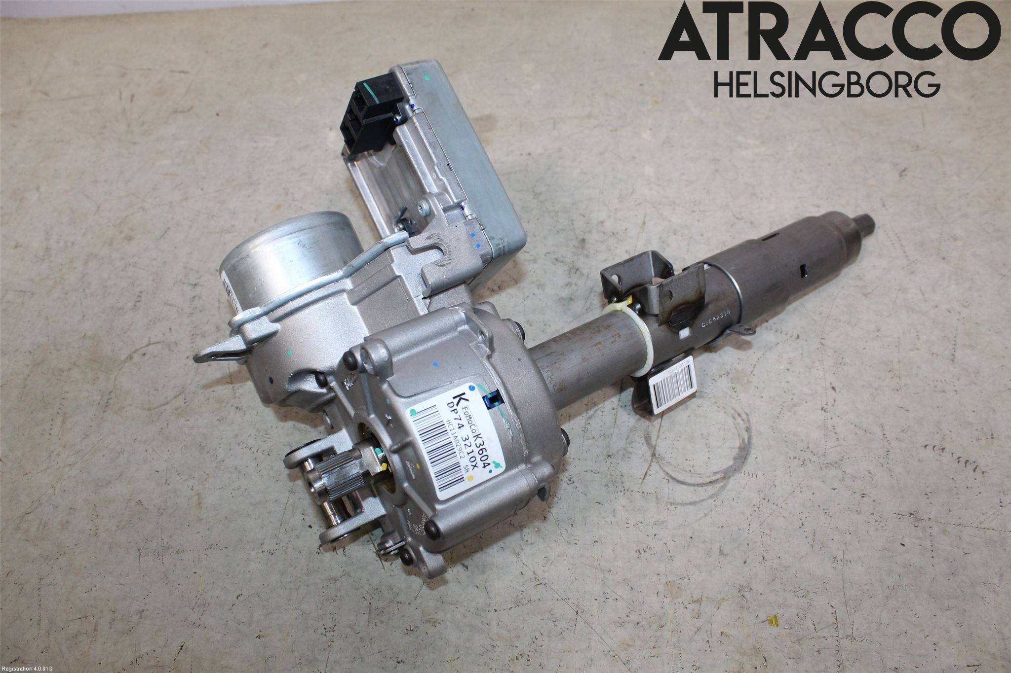 Mazda 2 (DE) 08-15 Rattaxelagg Med Inb Servo