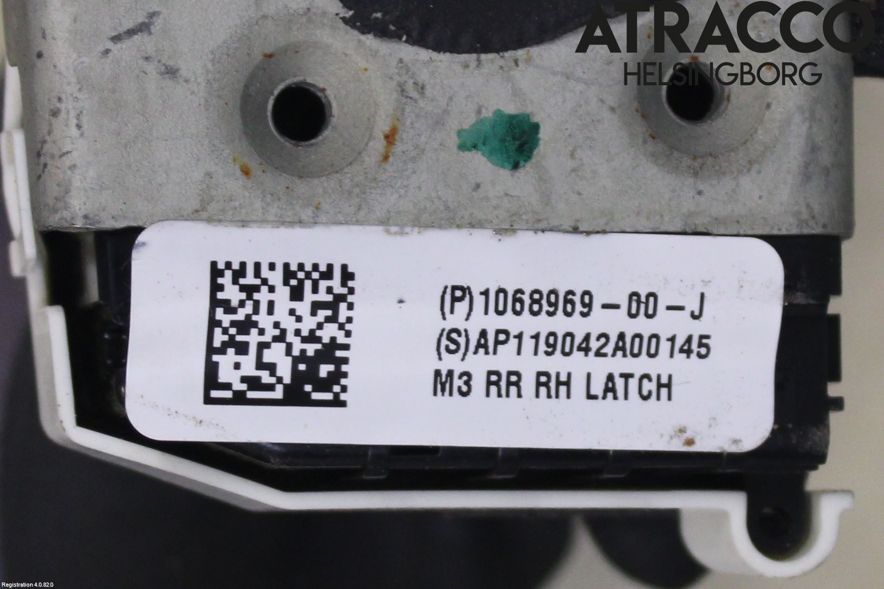 Tesla MODEL 3 17- Centrallåsmotor Höger