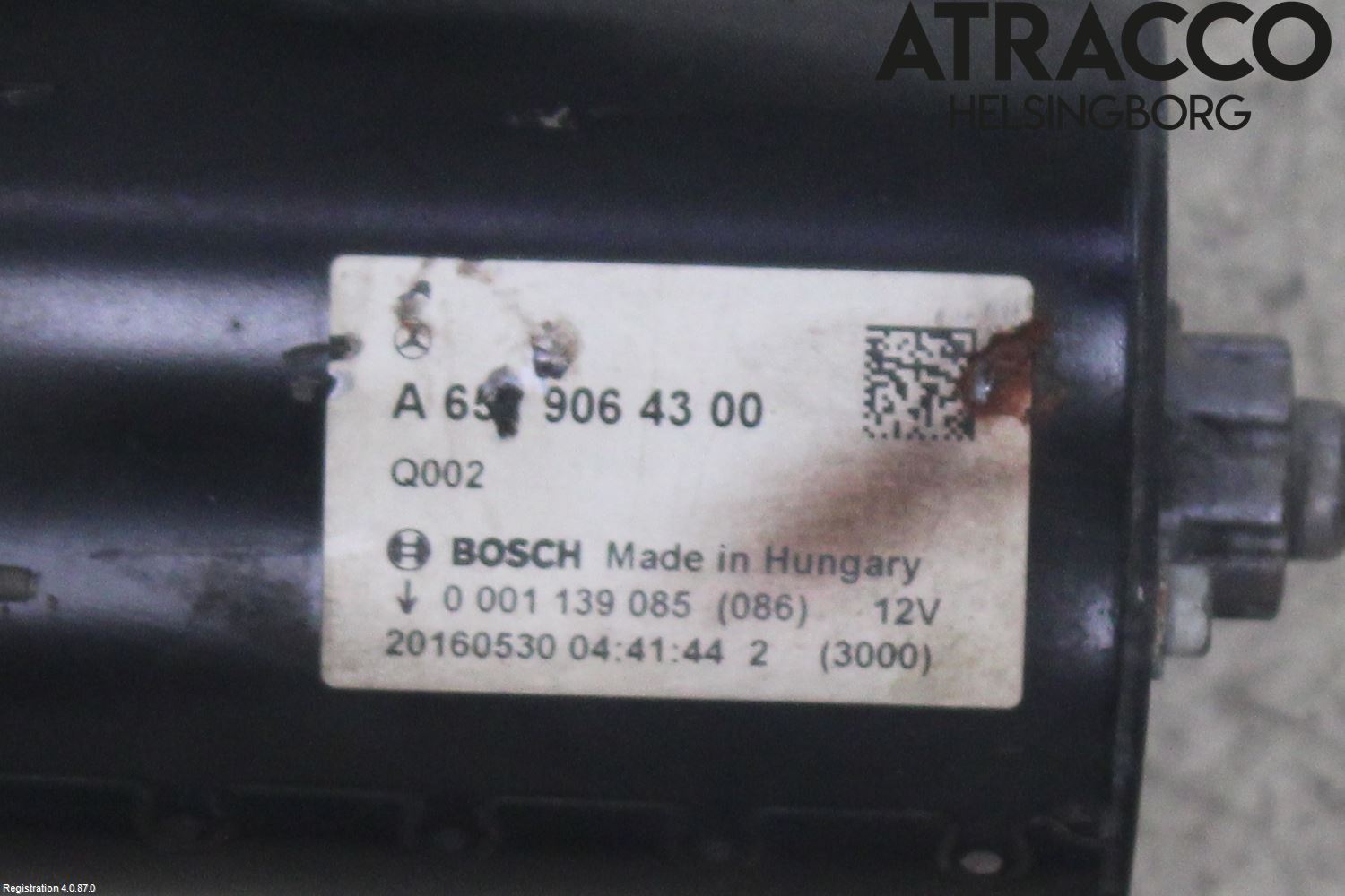 Mercedes-Benz MB VITO/V-KLASS (W640,W447,W448) 14- Startmotor Diesel