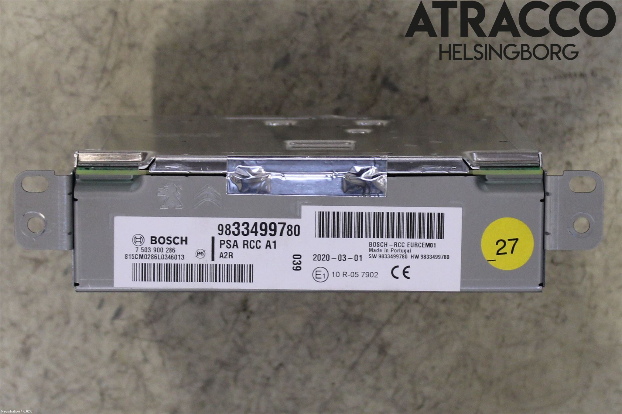 Peugeot 208/E-208 20- Radio