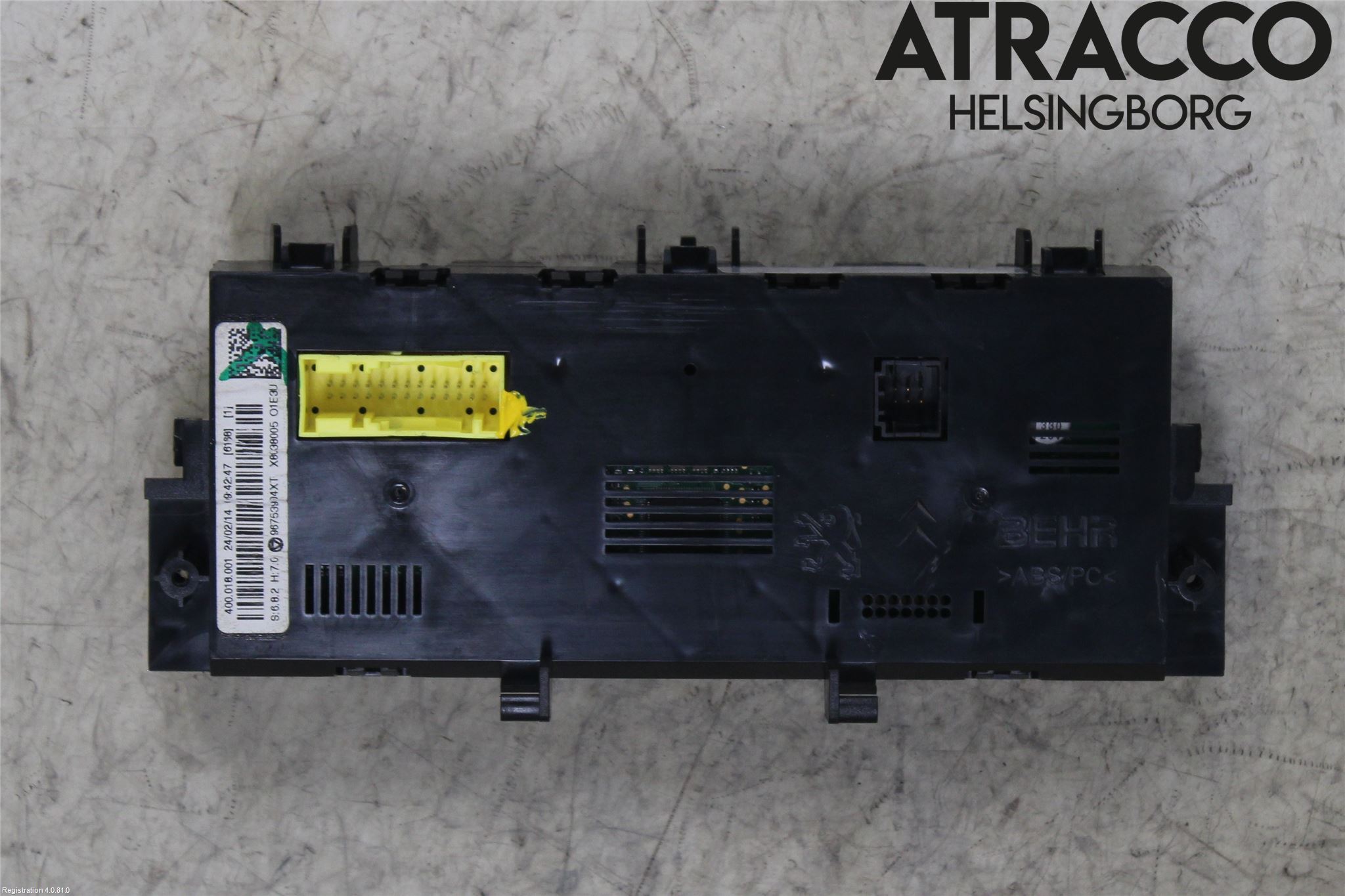 Citroen C3 10-17 Ac Styrenhet Ac Manöveren